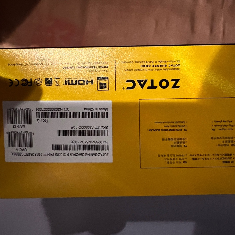 ZOTAC Gaming GeForce RTX™ 3090 Trinity OC 24GB GDDR6X - Picture 7 of 10